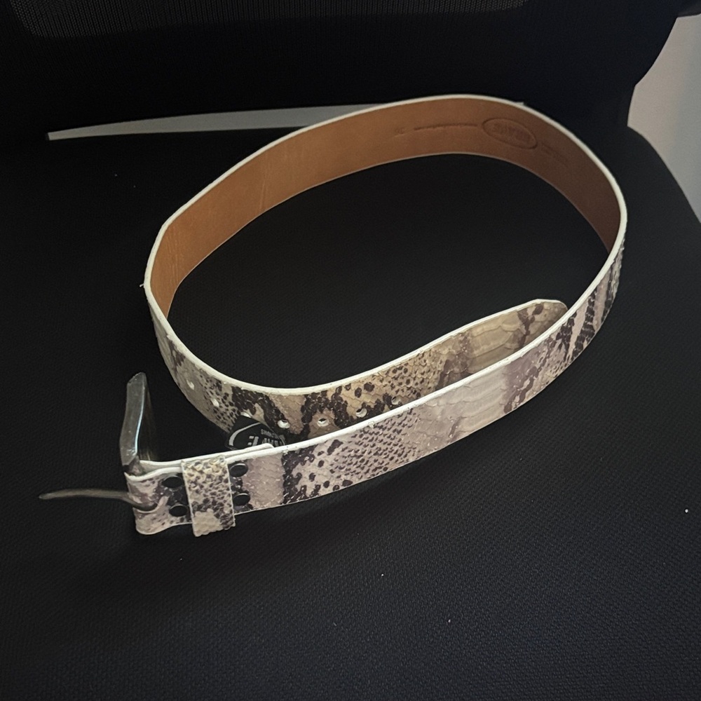 Snakeskin Pattern Women's Belt